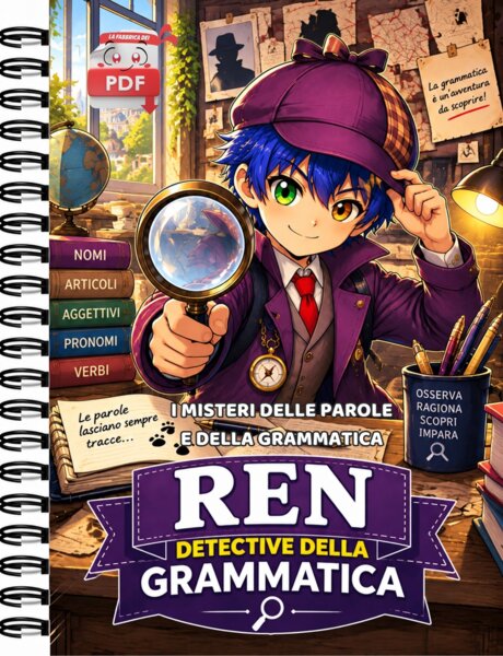 Grammatica: i misteri delle parole e della grammatica - Ren il detective della grammatica