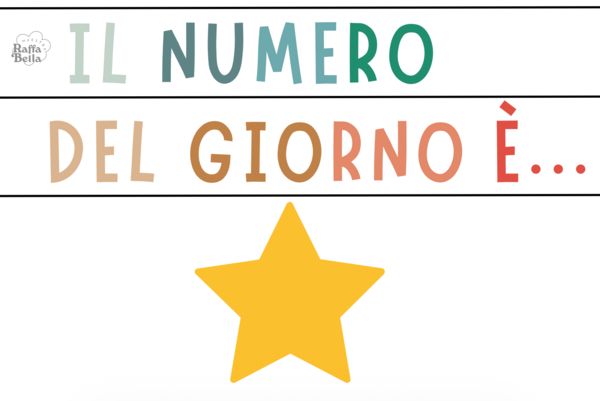 Il numero del giorno - Classi 1ª, 2ª e 3ª