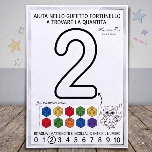 NELLO GUFETTO FORTUNELLO, I NUMERI E LE QUANTITA' CORRISPONDENTI