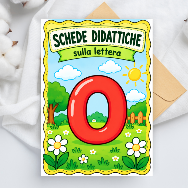 Schede didattiche lettera O