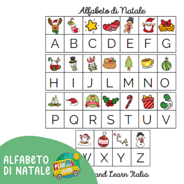 ALFABETO SEGRETO DI NATALE