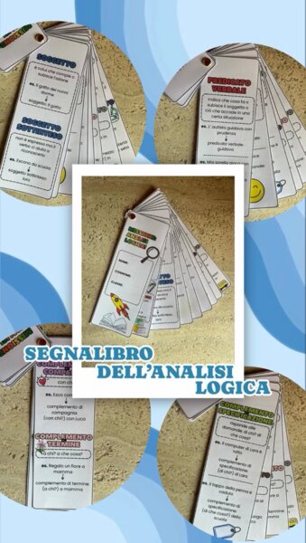 Segnalibro dell' analisi logica