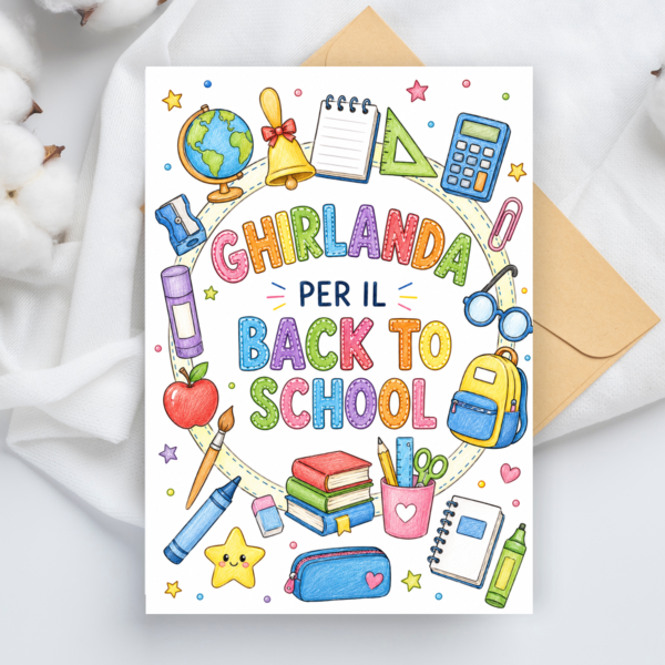 Ghirlanda per il Back To School