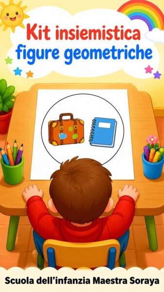 Kit insiemistica figure geometriche