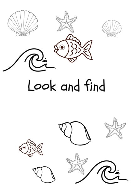 look and find