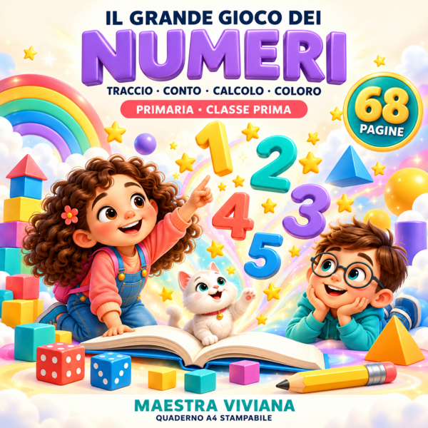 “Il grande gioco dei numeri”- Quaderno operativo classe 1^
