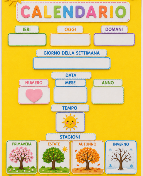 IL NOSTRO CALENDARIO DIDATTICO INTERATTIVO
