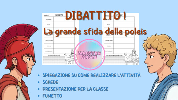 Dibattito! La grande sfida delle poleis: Sparta contro Atene