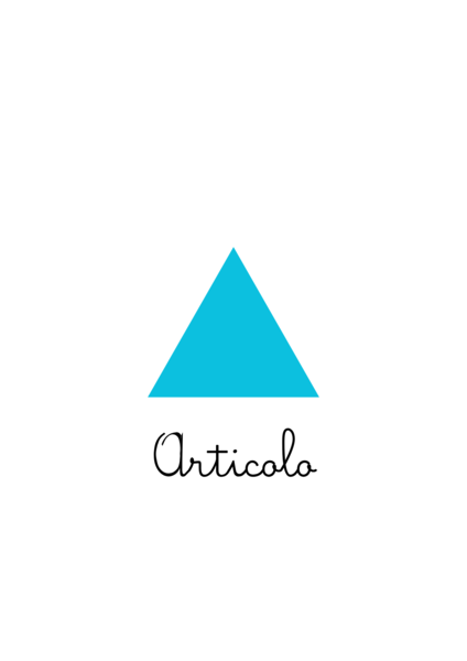 Libretto Montessori sull'Articolo