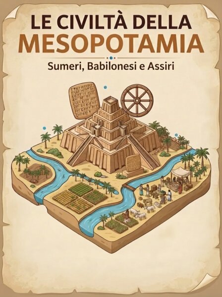 Modulo di spiegazione + esercitazioni sulla Mesopotamia per studenti stranieri e italofoni (livello semplice)