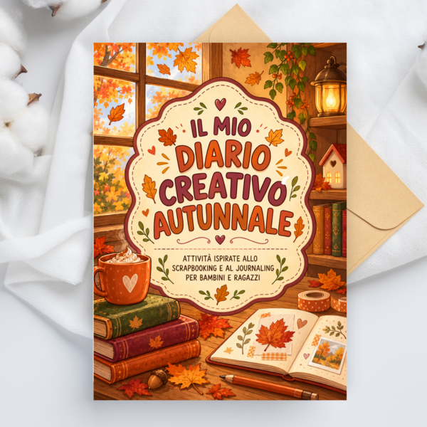Diario creativo dell'autunno - Scrapbooking per bambini e ragazzi