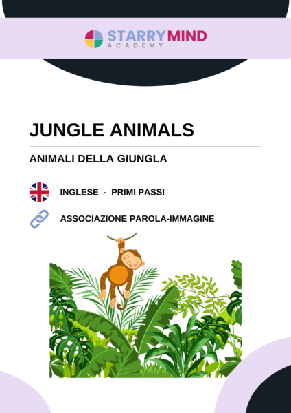 Animali della Giungla - Jungle Animals / Inglese Beginner