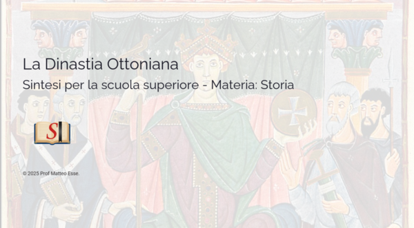 La Dinastia degli Ottoni: Dal Sacro Romano Impero a Enrico II (PPTX Modificabile)