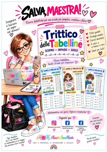 Trittico delle tabelline
