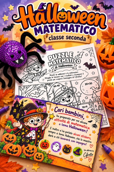 Halloween matematico per la classe seconda