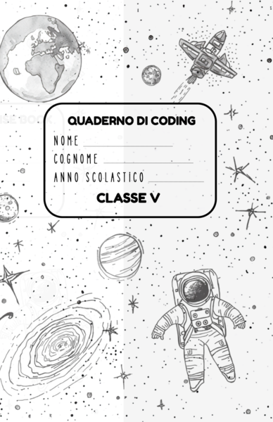 COPERTINE TEMA SPAZIO CLASSE 5