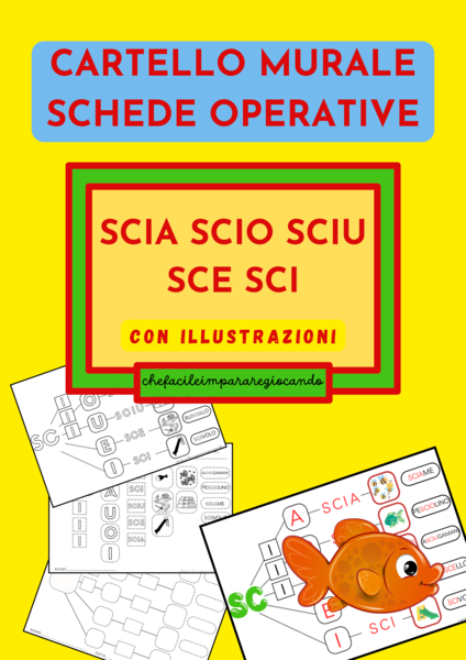 IL SUONO SC - CARTELLO MURALE E SCHEDE OPERATIVE