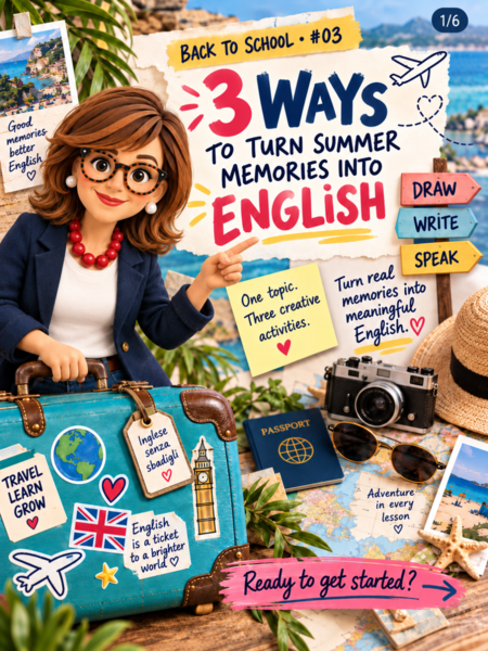 My Summer Snapshots: 3 Ways to Turn Memories into English