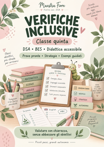 Verifiche di Storia e Geografia inclusive – Classe Quinta