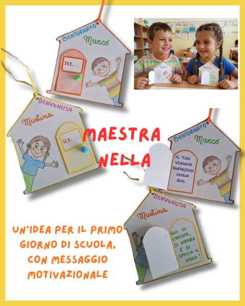benvenuti bentornati con messaggio motivazionale