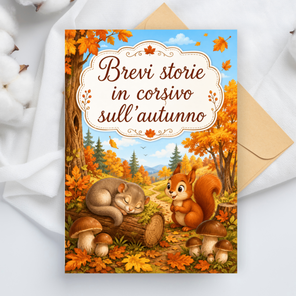 Brevi letture in corsivo a tema autunno