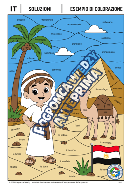 Il giro del mondo – EGITTO | Parti del discorso