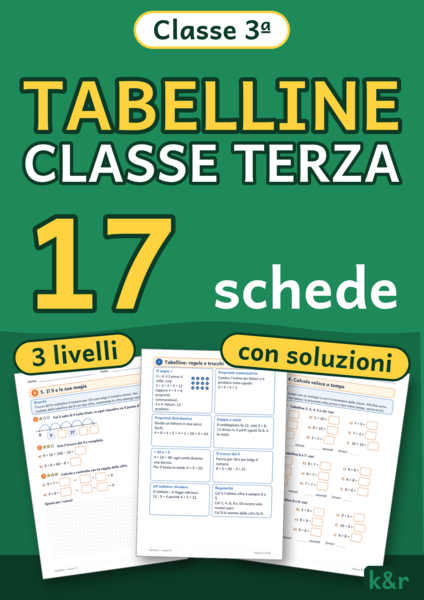 Tabelline classe terza: ripasso e calcolo veloce