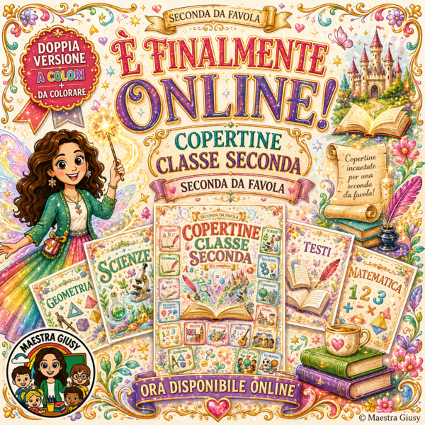 Copertine Seconda da Favola - Classe Seconda