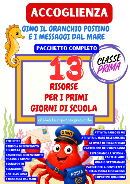 ACCOGLIENZA PRIMA - GINO IL POSTINO E IL MARE DELL'AMICIZIA
