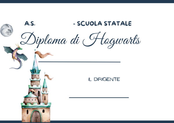 Diploma di Hogwarts