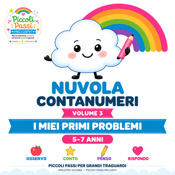 ☁️ Nuvola Contanumeri – Volume 3 I miei primi problemi