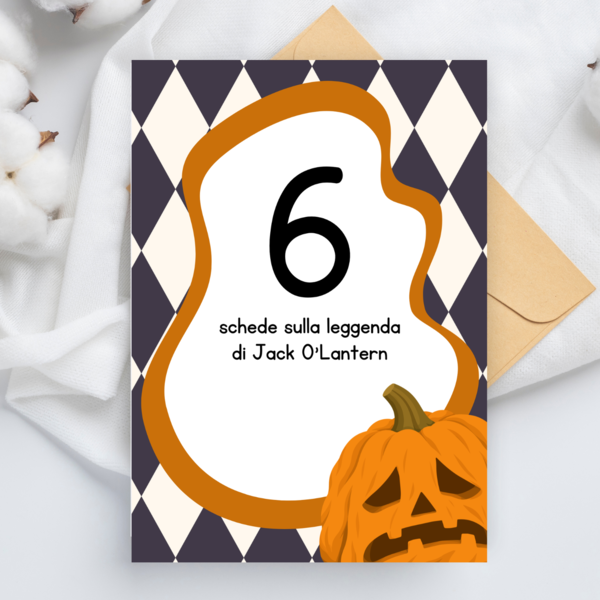 Schede didattiche sulla leggenda di Jack O'Lantern