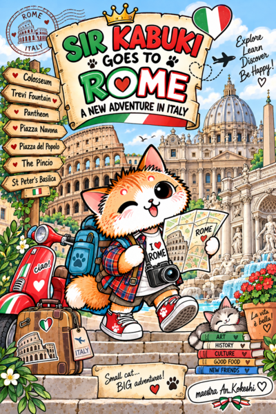 Storytelling "Sir Kabuki goes to Rome. A new adventures in Italy"