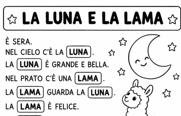 Lettura lettera L