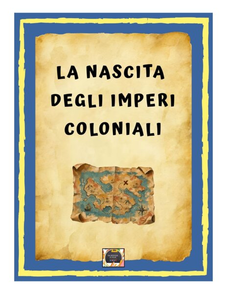 La Nascita degli Imperi Coloniali e l'Impero di Carlo V – Riassunti scritti a mano e  illustrati -