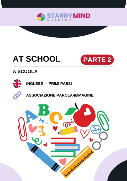 Cosa trovo a Scuola? PARTE 2 - At School / Inglese Beginner