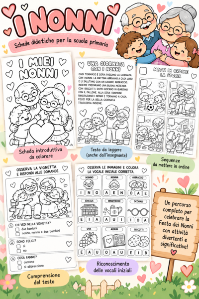 Attività in vista della festa dei nonni