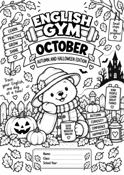 English Gym – October - Autumn & Halloween Edition