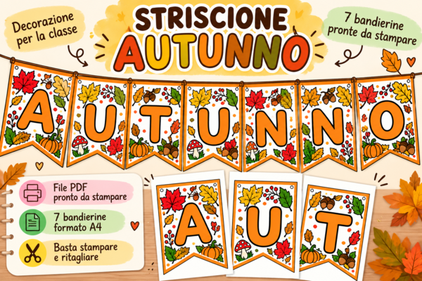 BANDIERINE: AUTUNNO