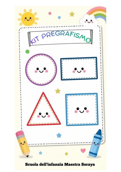 Kit pregrafismo forme geometriche