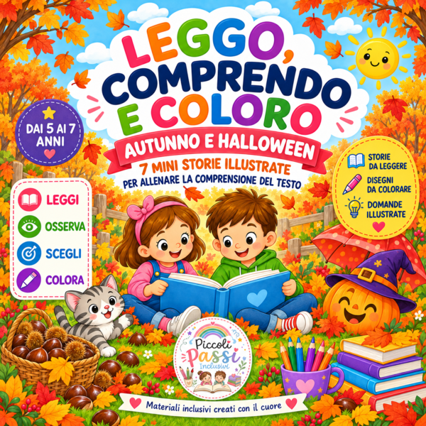 Leggo, Comprendo e Coloro – Autunno e Halloween