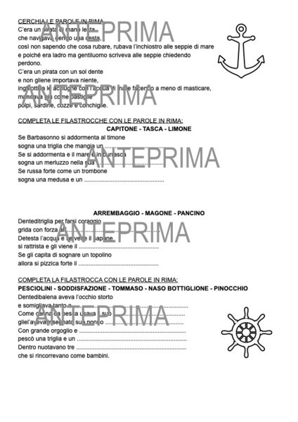 Parole in rima