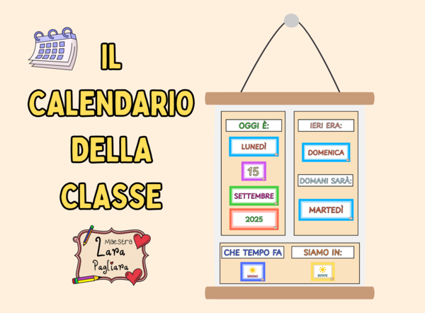 Il calendario della classe - dal 2026 al 2030