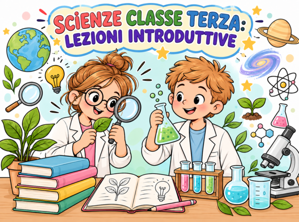 SCIENZE CLASSE TERZA lezioni introduttive