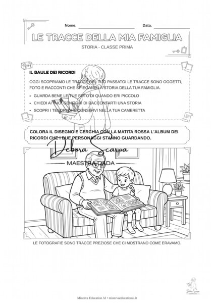 le tracce della mia famiglia