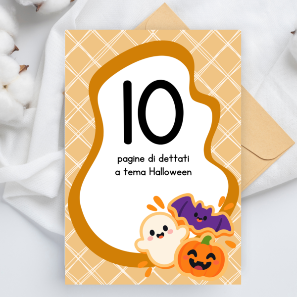 Dettati di Halloween con le difficoltà ortografiche