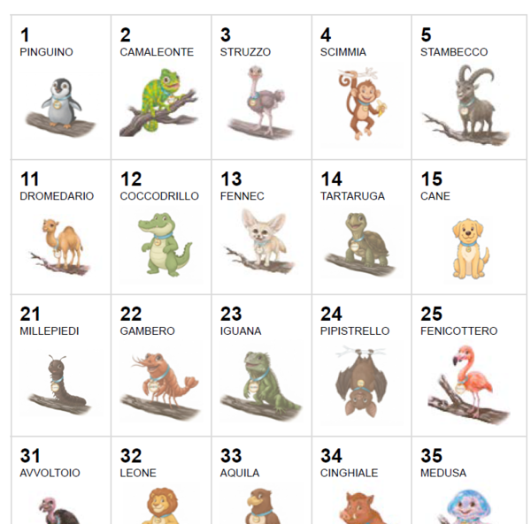 La tombola degli animali