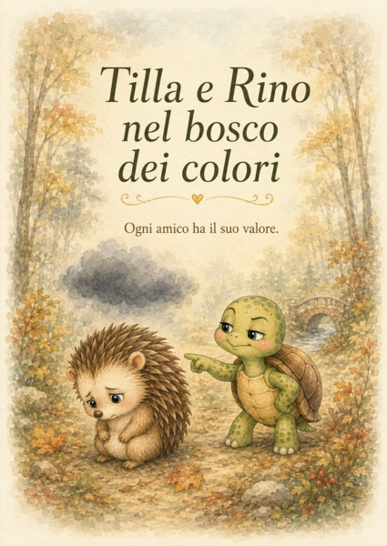 Trillo e Rino nel bosco dei colori