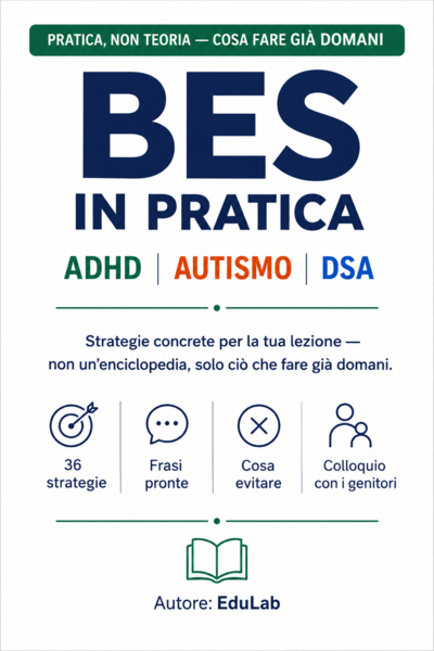 BES in pratica – ADHD, autismo, DSA | 36 strategie per insegnanti