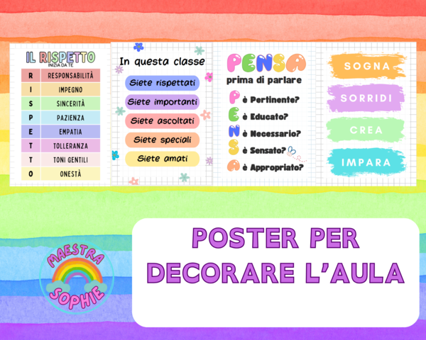 POSTER PER LA CLASSE